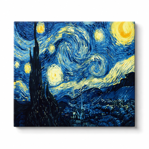 Starry Night Swirls Paint by Numbers Kit