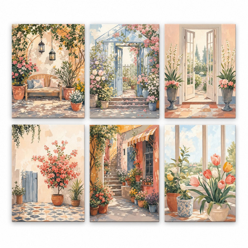 Colorful Doors – 6 Pack