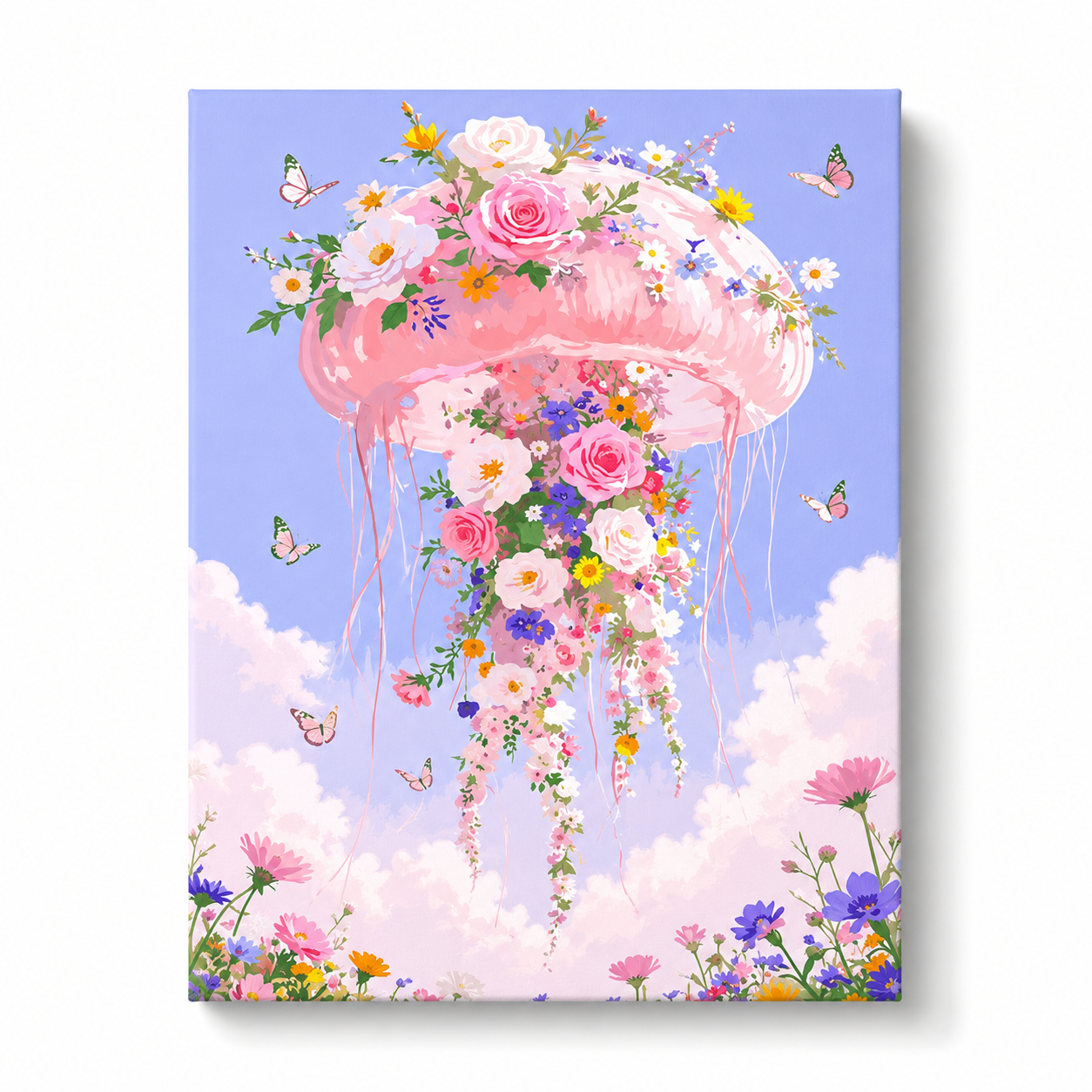 Floral Jellyfish Dream