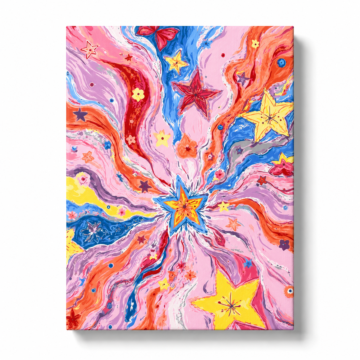Colorful Retro Swirl