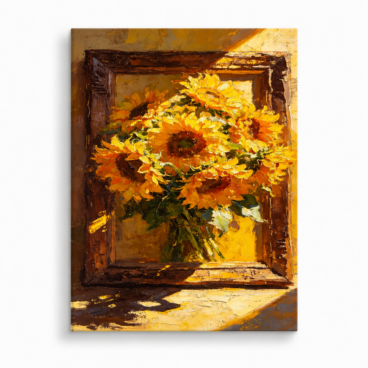 Framed Sunflowers