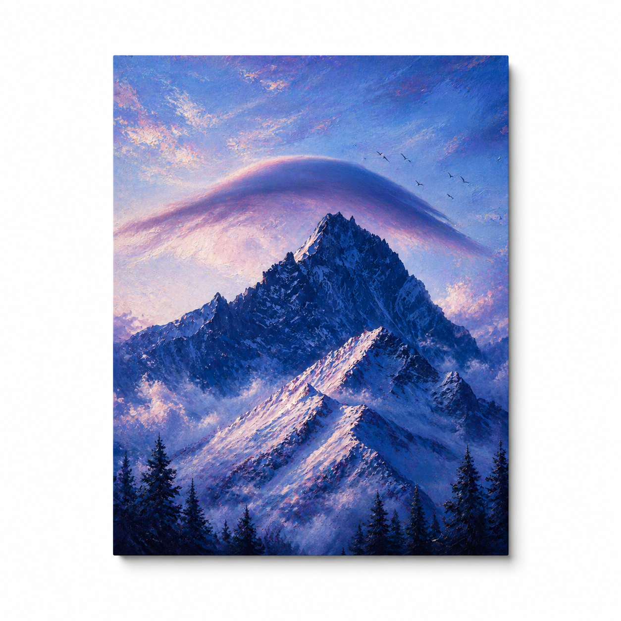 Dawn Over the Silent Peaks