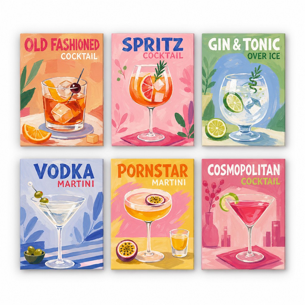 Colorful Cocktail – 6 Pack