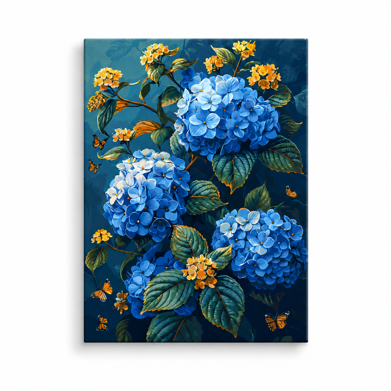 Blue Hydrangeas