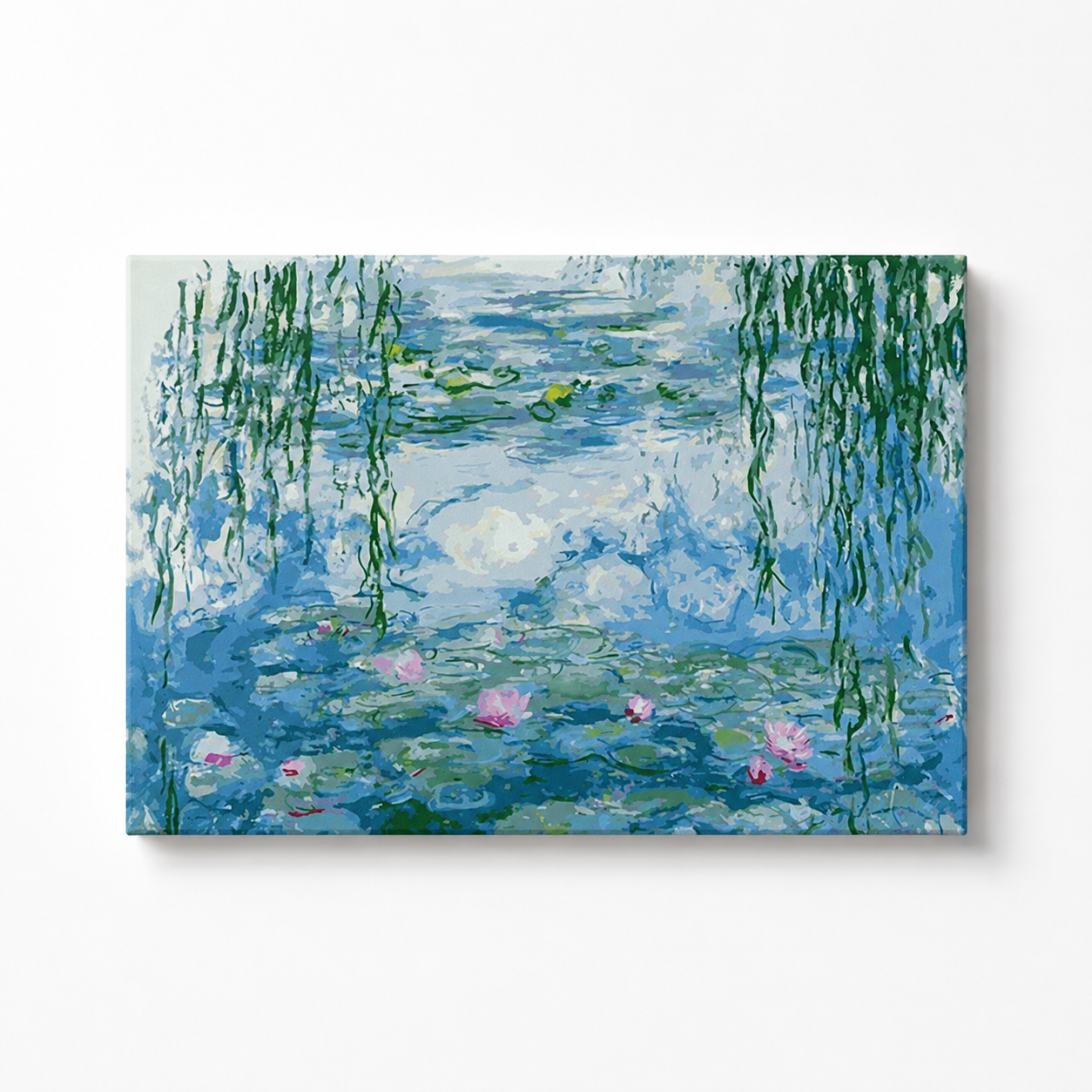 Soft Water Lily Reflections Paint by Numbers Kit