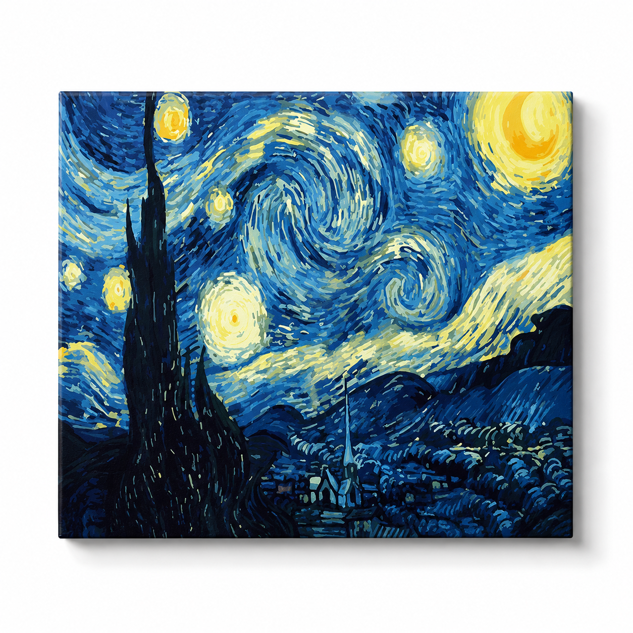 Starry Night Swirls Paint by Numbers Kit