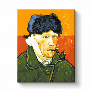 Van Gogh Self Portrait with Pipe Paint by Numbers Kit